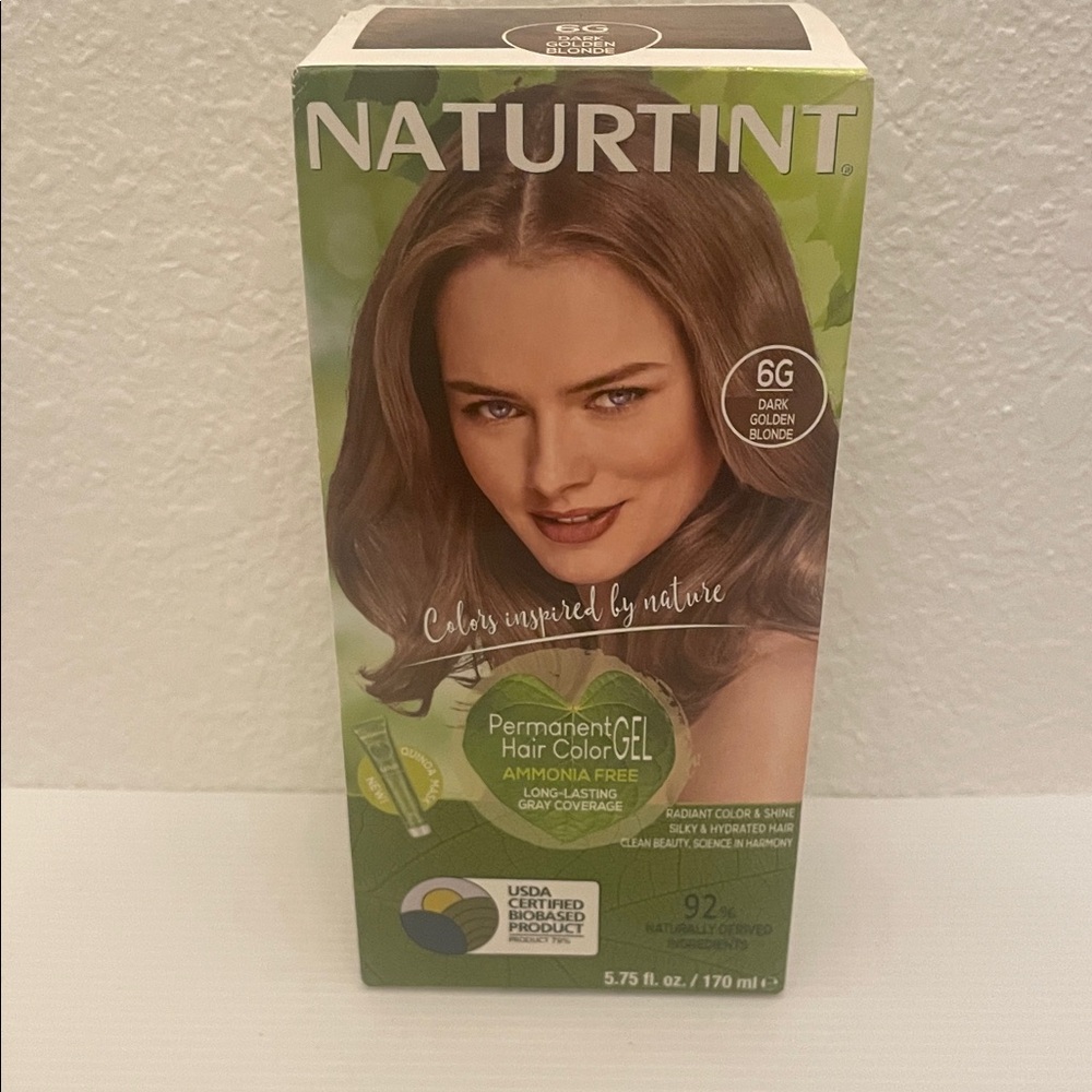 Naturtint Permanent Hair Color Gel 6G Dark Golden Blonde